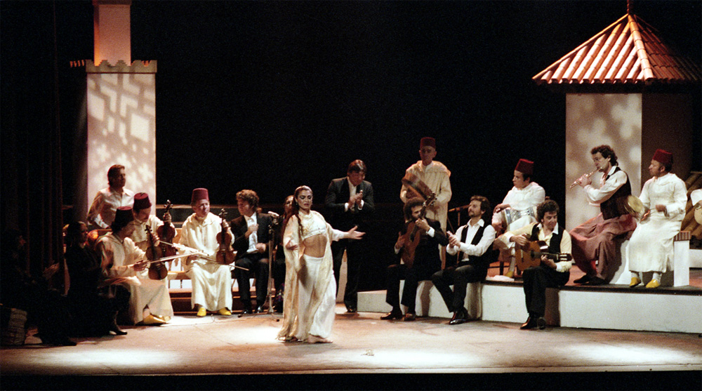 ‘Macama Jonda’ Teatro Alcalá-Palace de Madrid, 22/04/1983./ (Paco Manzano)