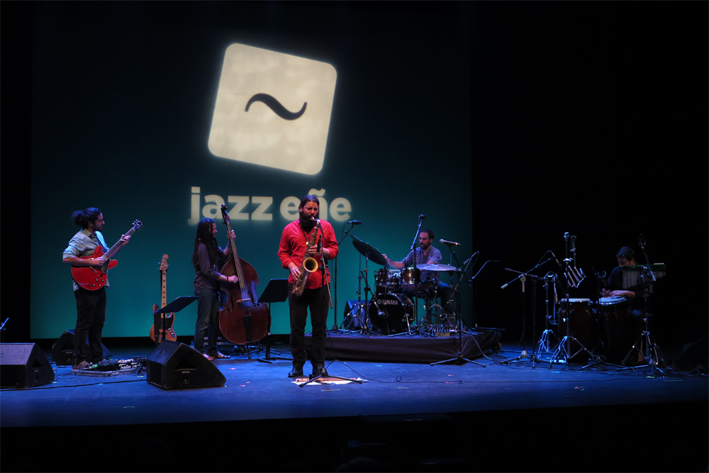 Javier Vercher en el Teatro Rialto./ (Paco Valiente)