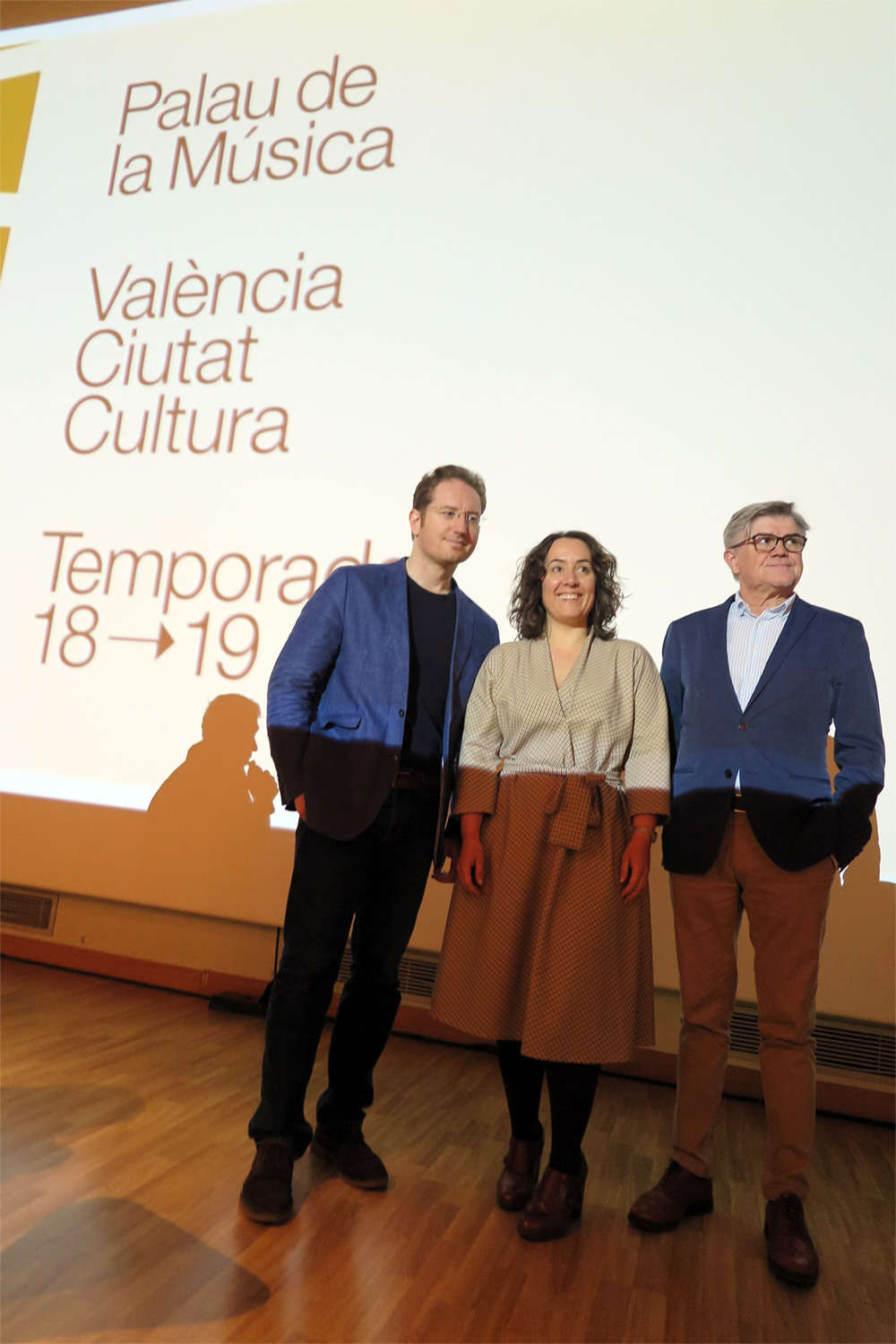 Gloria Tello, Vicente Ros y Ramón Tébar./ (P.V.)