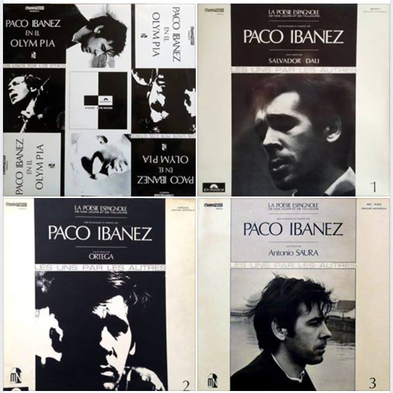 cuatro discos paco ibañez