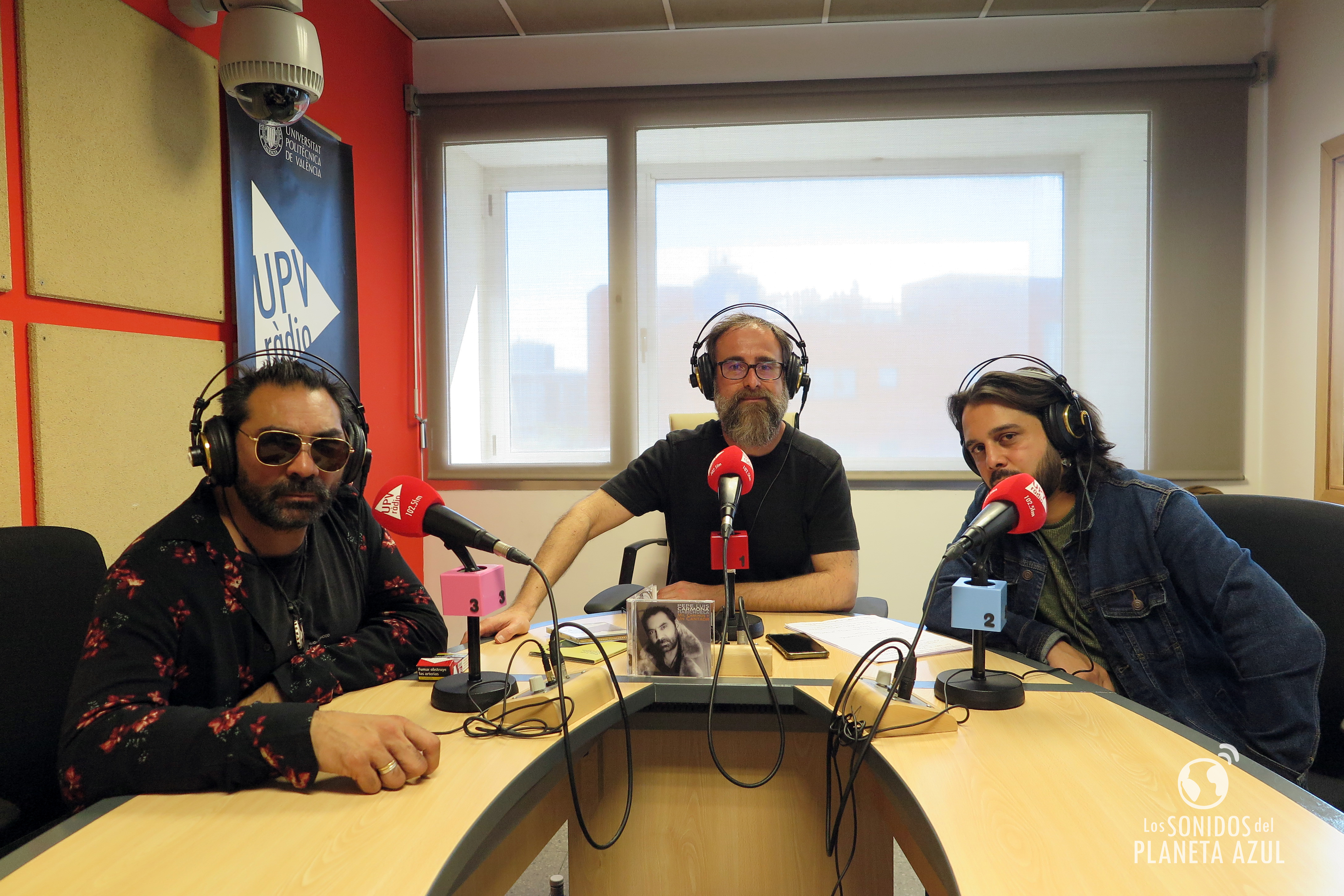 Pepe Luis Carmona Habichuela durante la entrevista en UPV Ràdio.