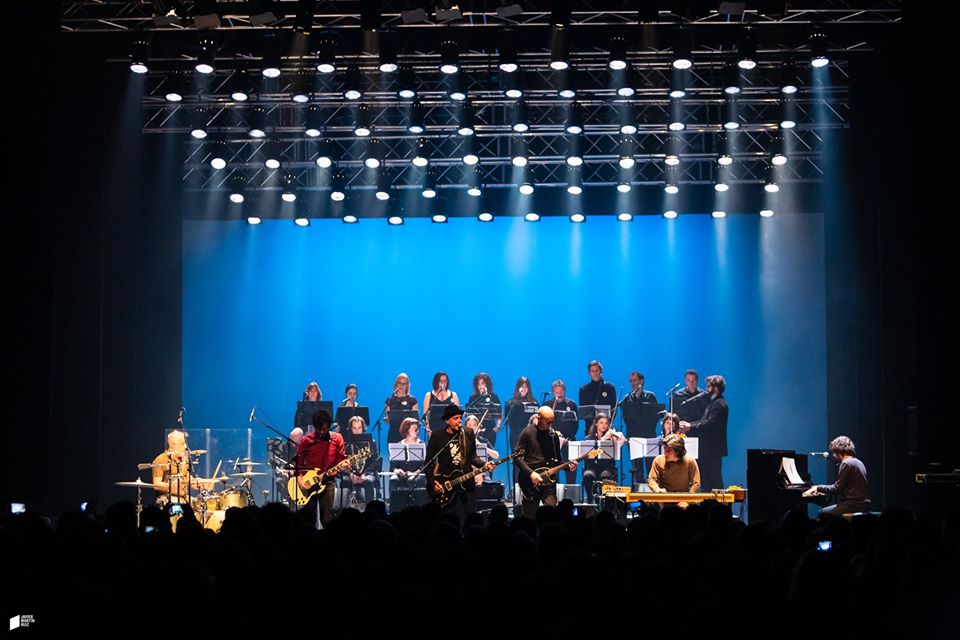 Lagartija Nick en la presentación del álbum  en Granada, el pasado 8 de febrero./ (Javier Martín Ruiz)